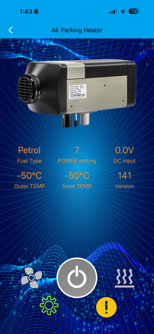 Sparks Overland 4kW Mini Gasoline Heater