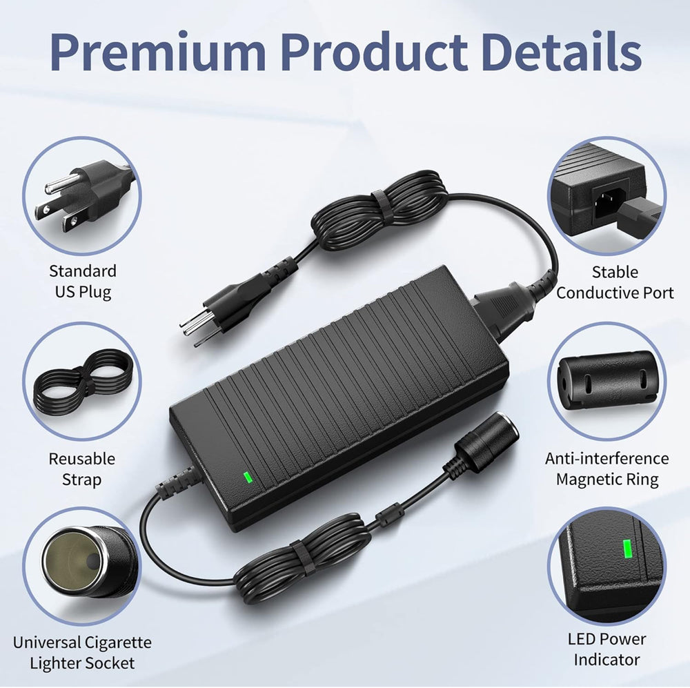 Wall Outlet Adapter 110v-12v image 2